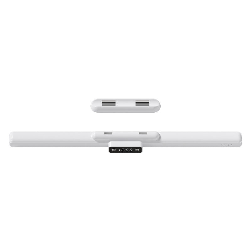 Remote Controlled Magnetic Eye-Protection Desk Lamp, Extended, Enlarged, With Clock Model (4200mAh/6200mAh options)