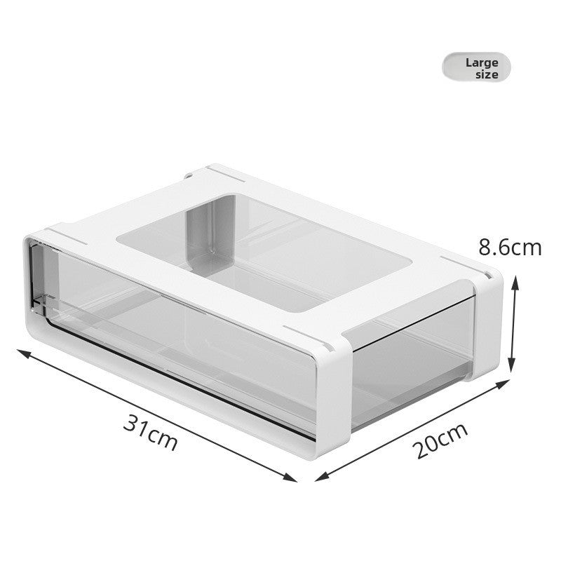 Under-Table Drawer Storage Box