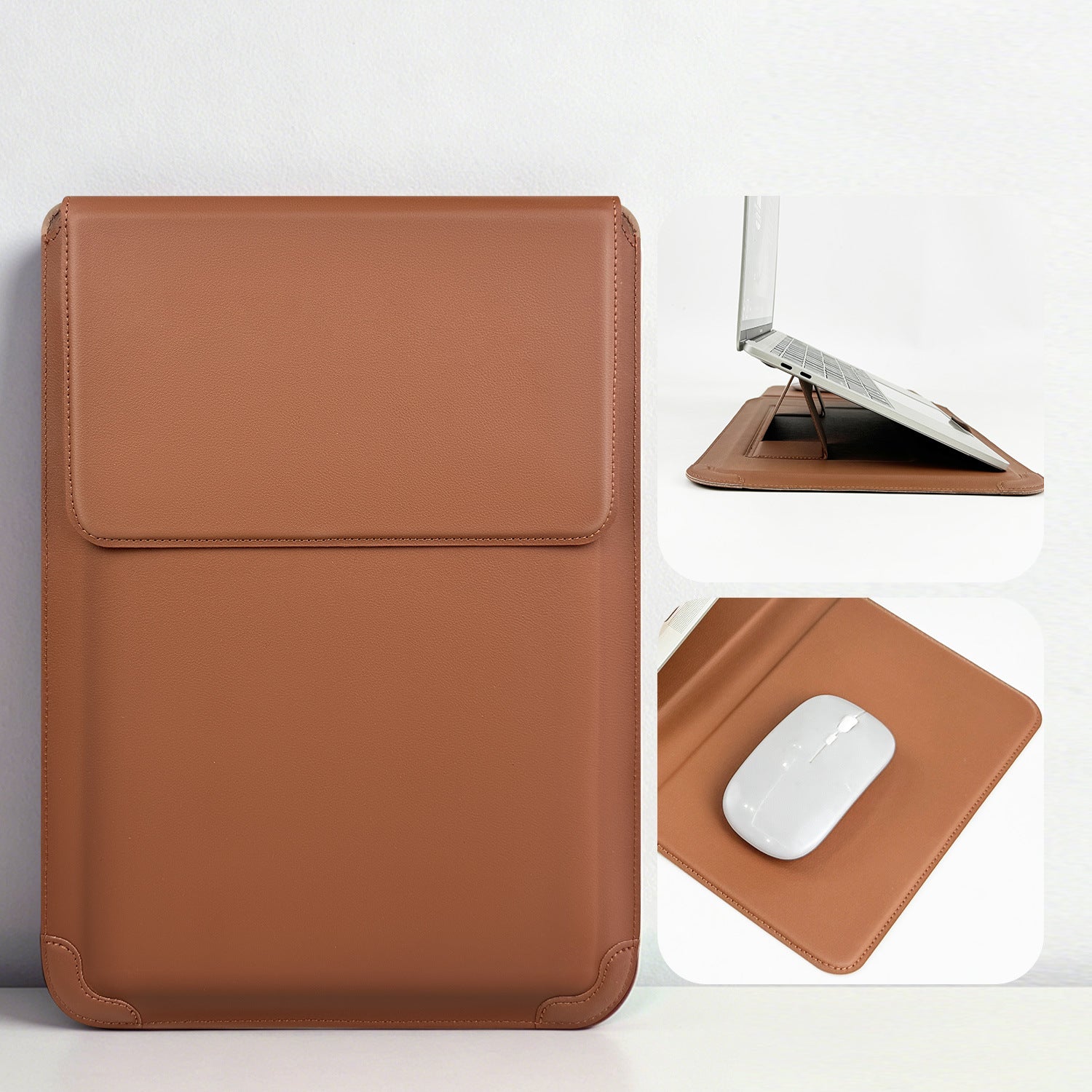 Laptop protective case/sleeve with stand