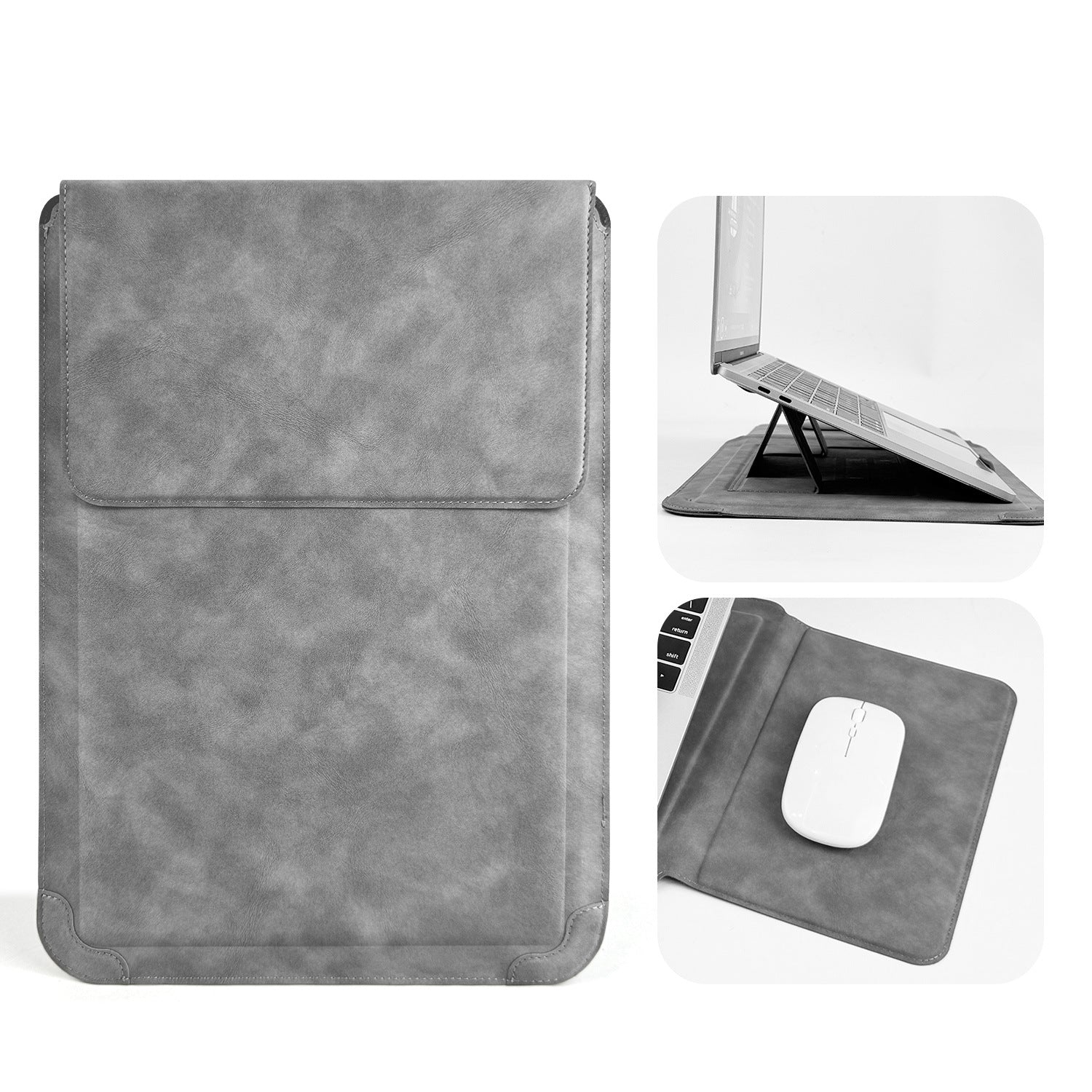 Laptop protective case/sleeve with stand