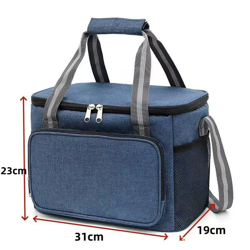 Portable and Durable Insulated Cooler Bag, Oxford cloth