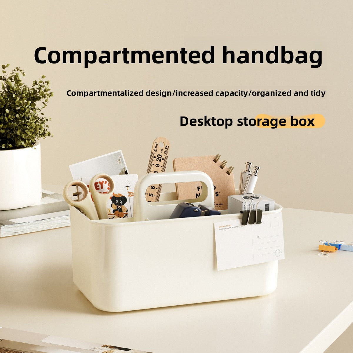 Portable Compartment Storage Box