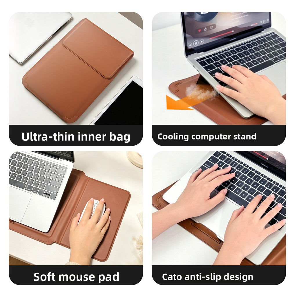 Laptop protective case/sleeve with stand