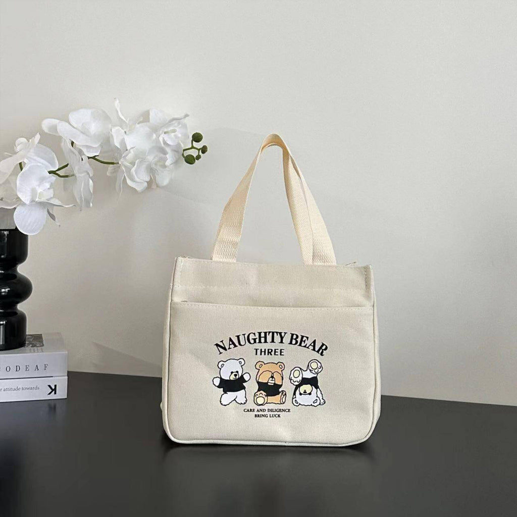 Insulated Tote Lunch Bag, Thick, Compact and Portable