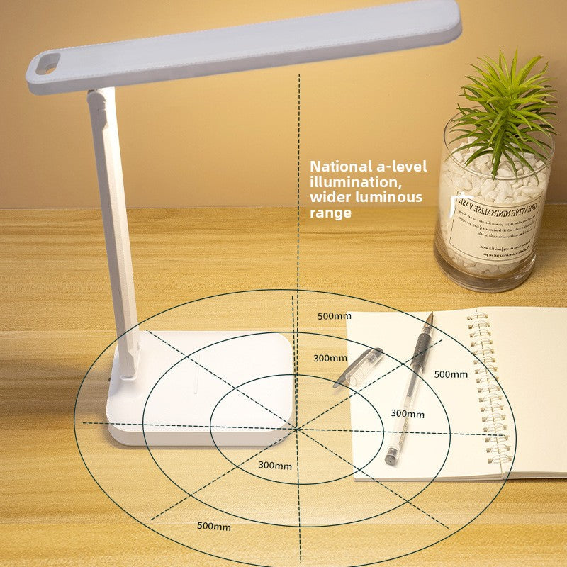 Adjustable Eye Protection LED Desk Lamp with Touch Control, Three levels dimming and color adjustment