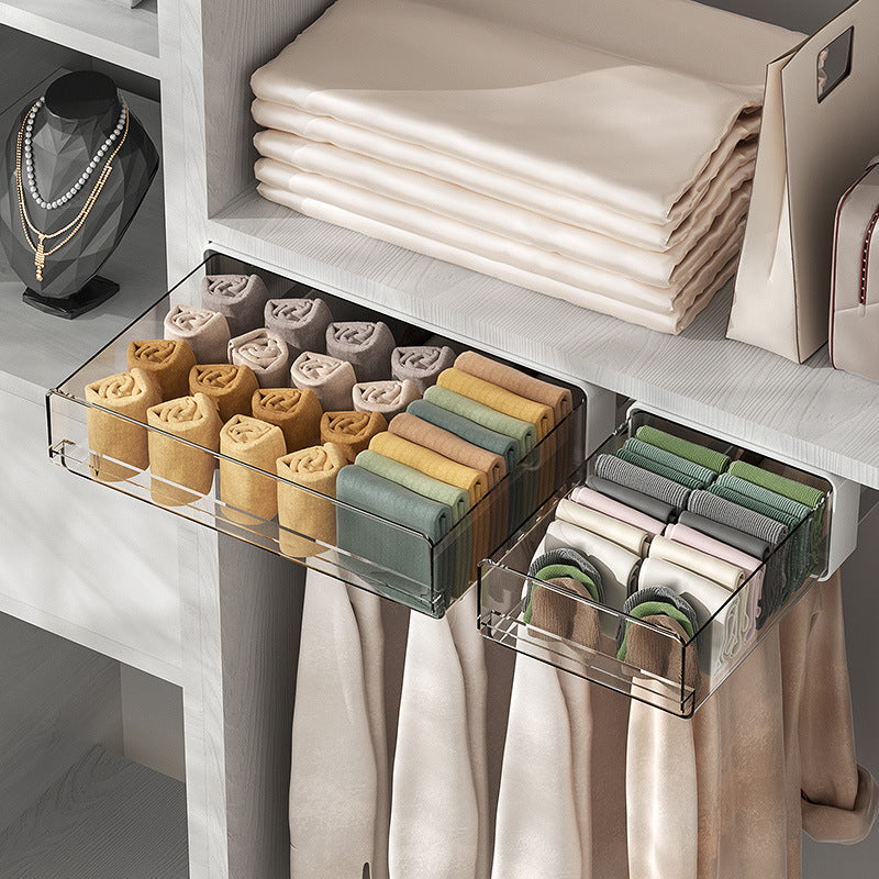 Under-Table Drawer Storage Box