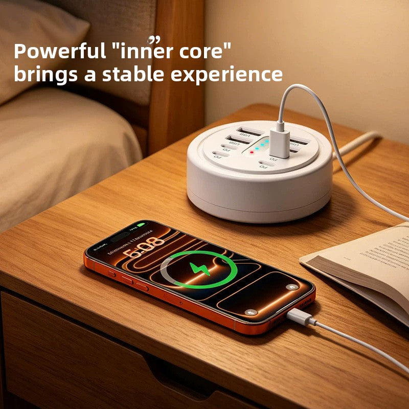 Multi Port USB Hub Adapter with PD Fast Charging