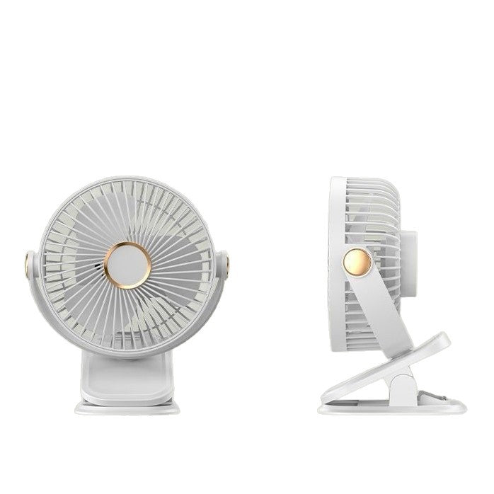 400mAh / 800mAh Rechargeable Multifunctional Clip Desk Fan with Light, 360� Rotate