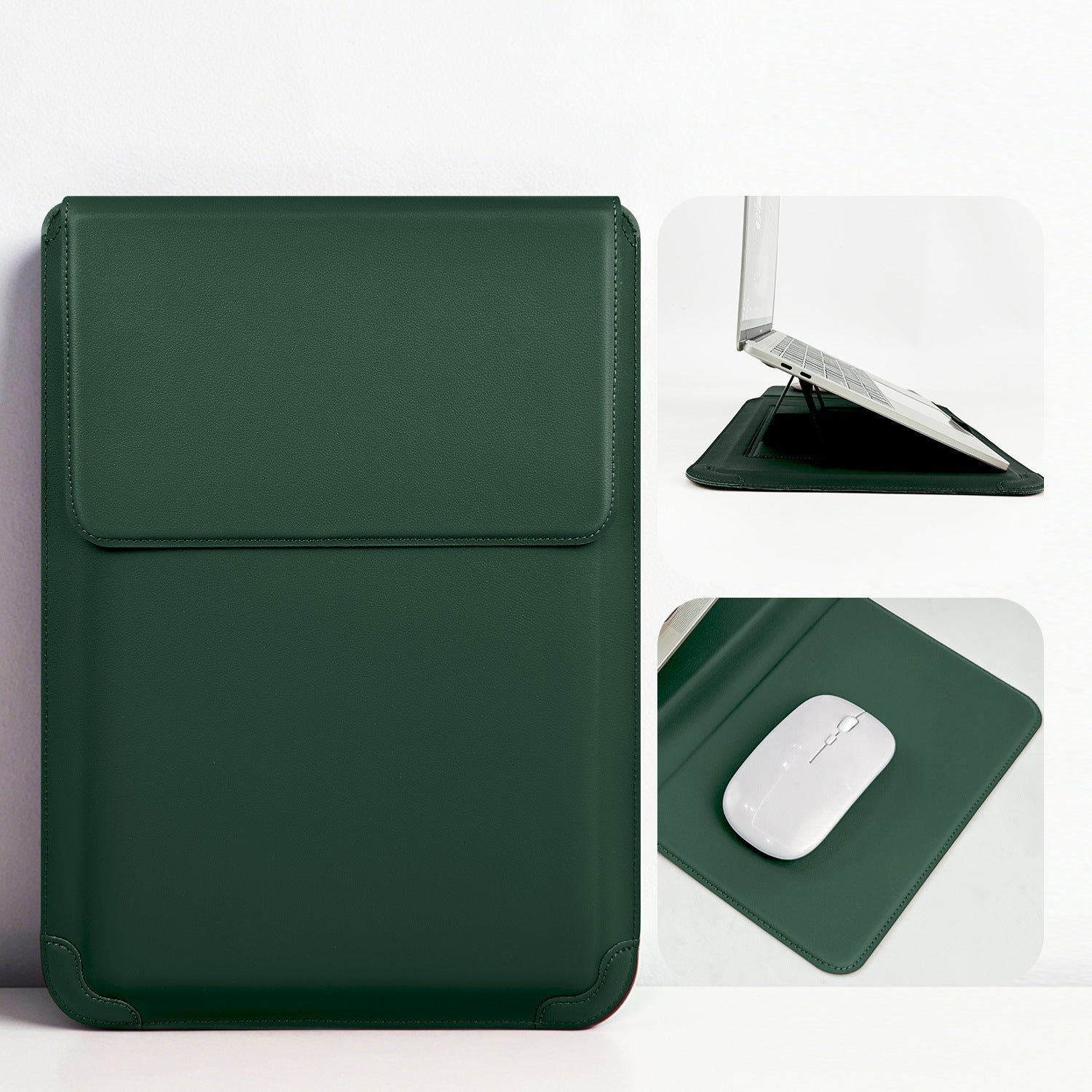 Laptop protective case/sleeve with stand