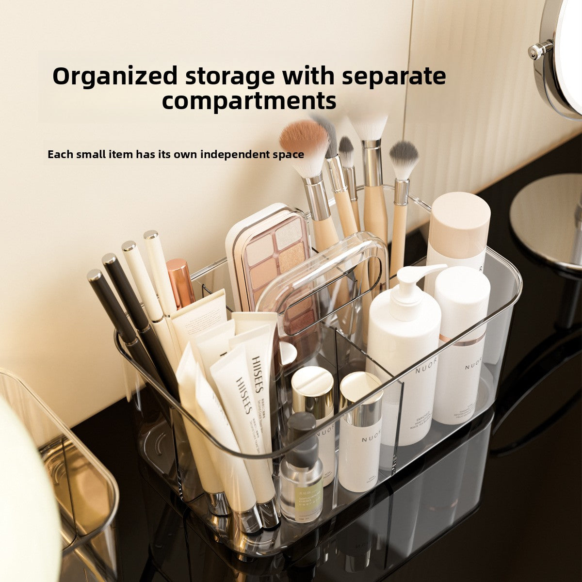 Portable Compartment Storage Box
