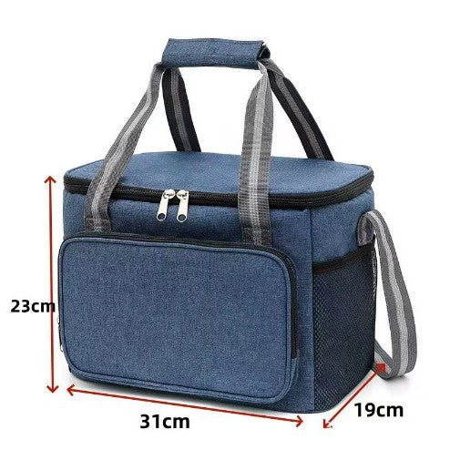 Portable and Durable Insulated Cooler Bag, Oxford cloth
