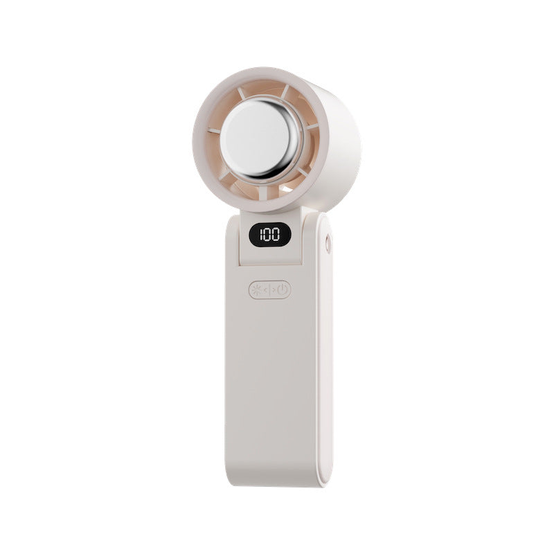 Rechargeable 2000-4000mAh Semiconductor Cooling Handheld Fan, Small Pocket Fans for Travel/Outdoor/Home/Office