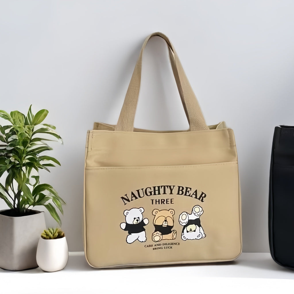 Insulated Tote Lunch Bag, Thick, Compact and Portable