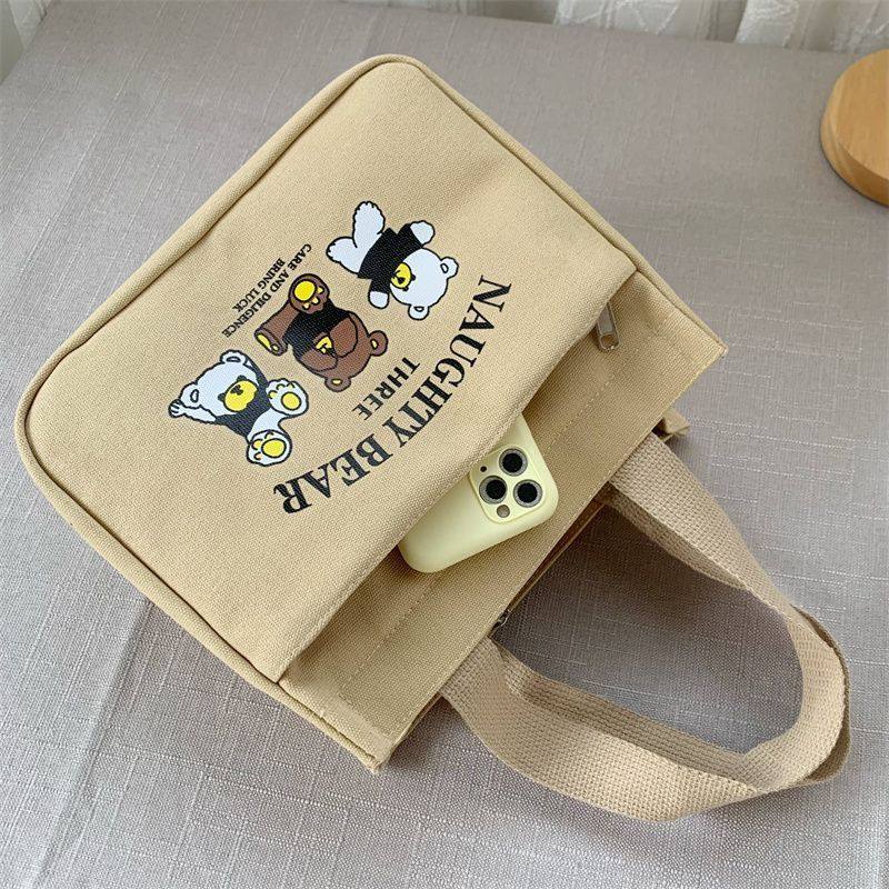 Insulated Tote Lunch Bag, Thick, Compact and Portable