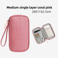 Multi-Layer Tech Accessory Organizer Bag with Ant Pattern