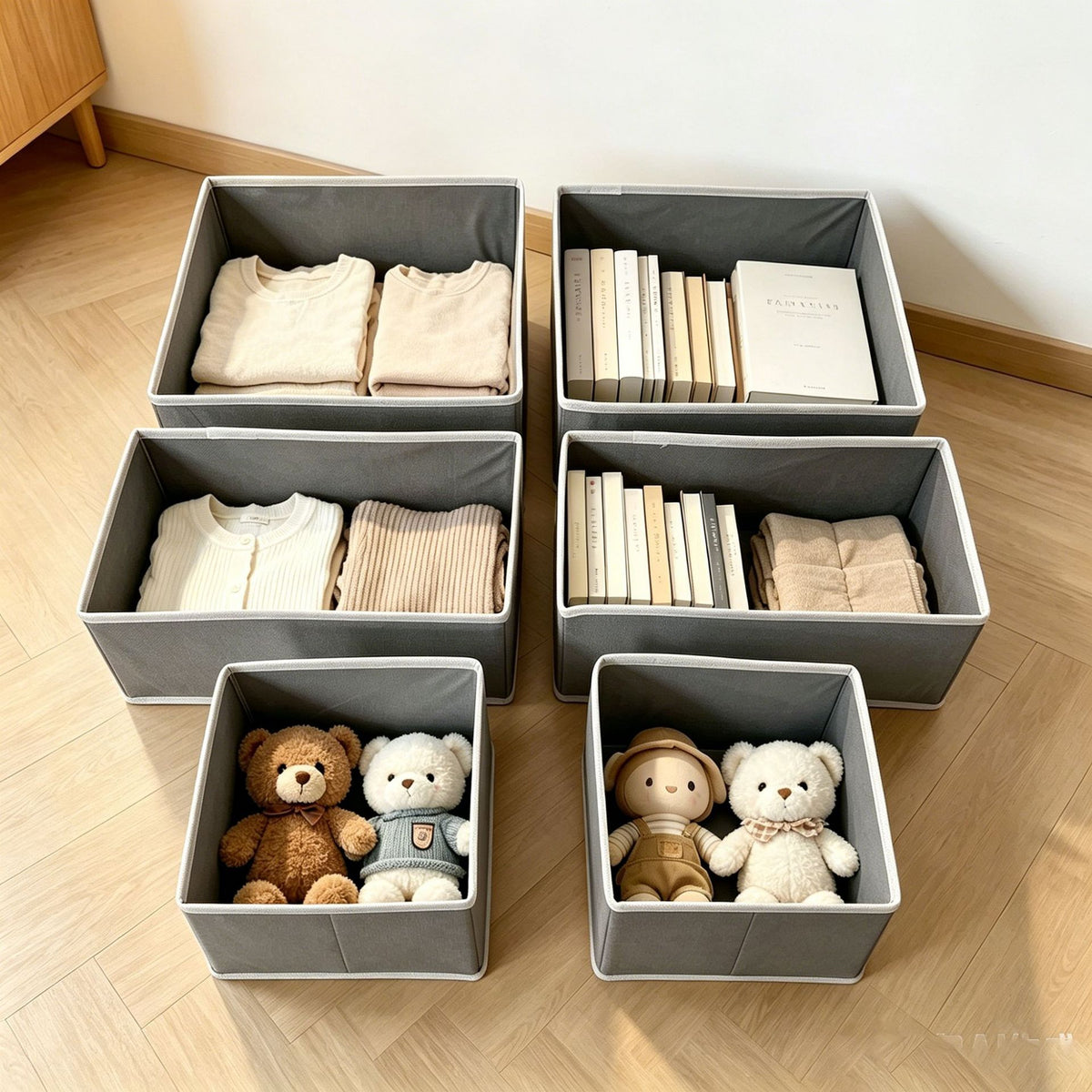 foldable storage container