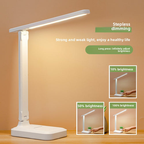 Adjustable Eye Protection LED Desk Lamp with Touch Control, Three levels dimming and color adjustment