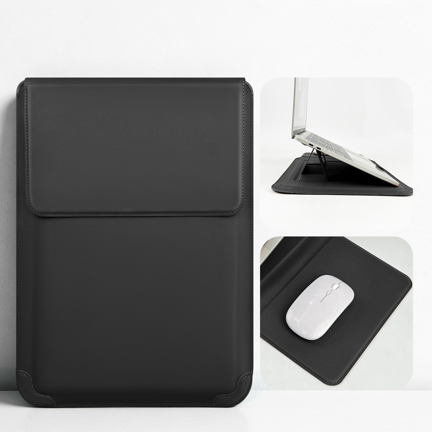 Laptop protective case/sleeve with stand