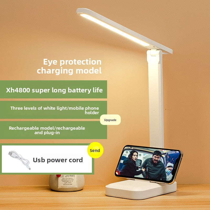 Adjustable Eye Protection LED Desk Lamp with Touch Control, Three levels dimming and color adjustment