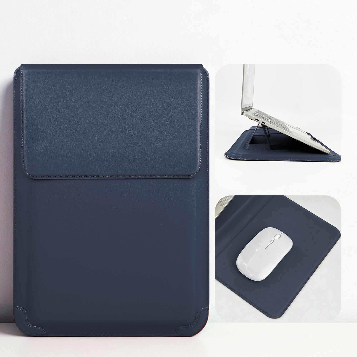 Laptop protective case/sleeve with stand