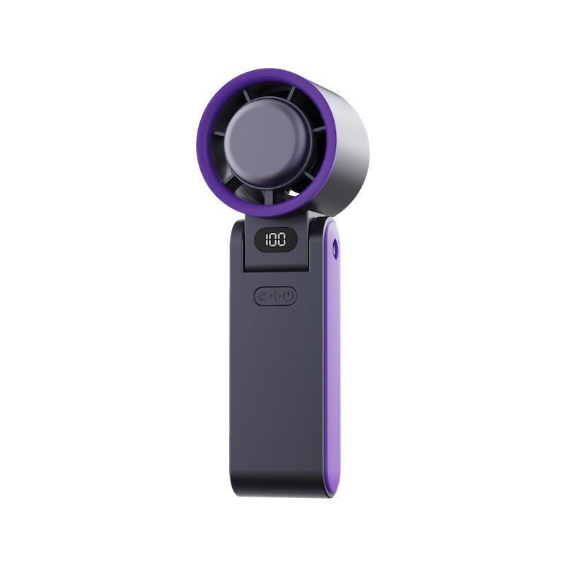 Rechargeable 2000-4000mAh Semiconductor Cooling Handheld Fan, Small Pocket Fans for Travel/Outdoor/Home/Office