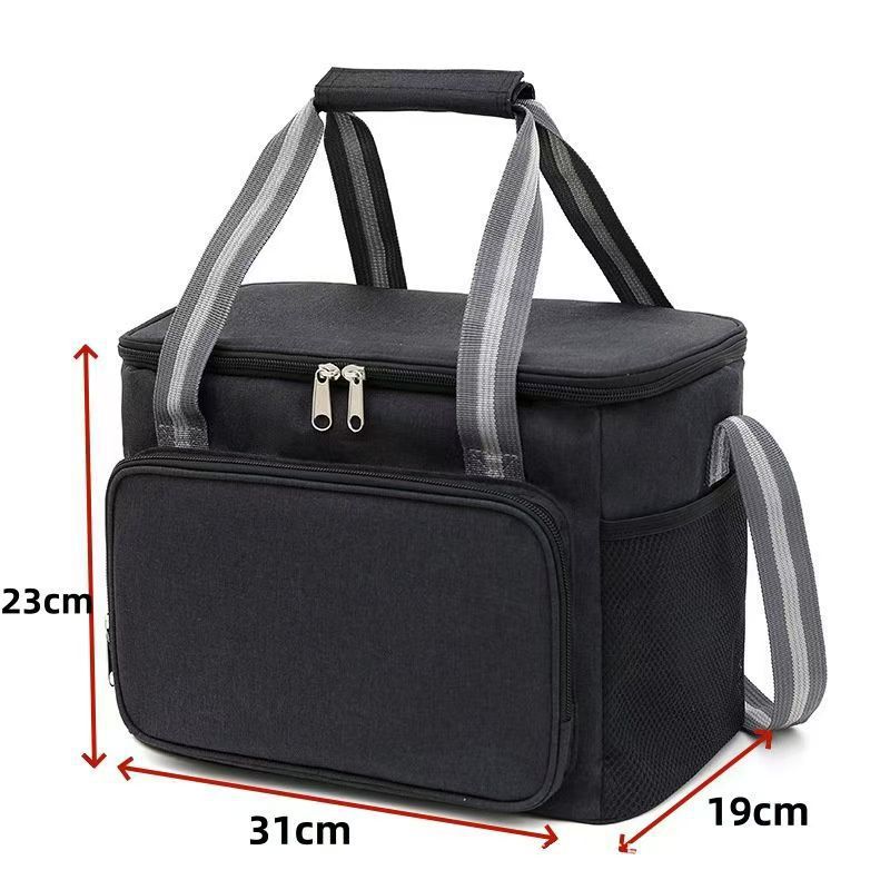 Portable and Durable Insulated Cooler Bag, Oxford cloth
