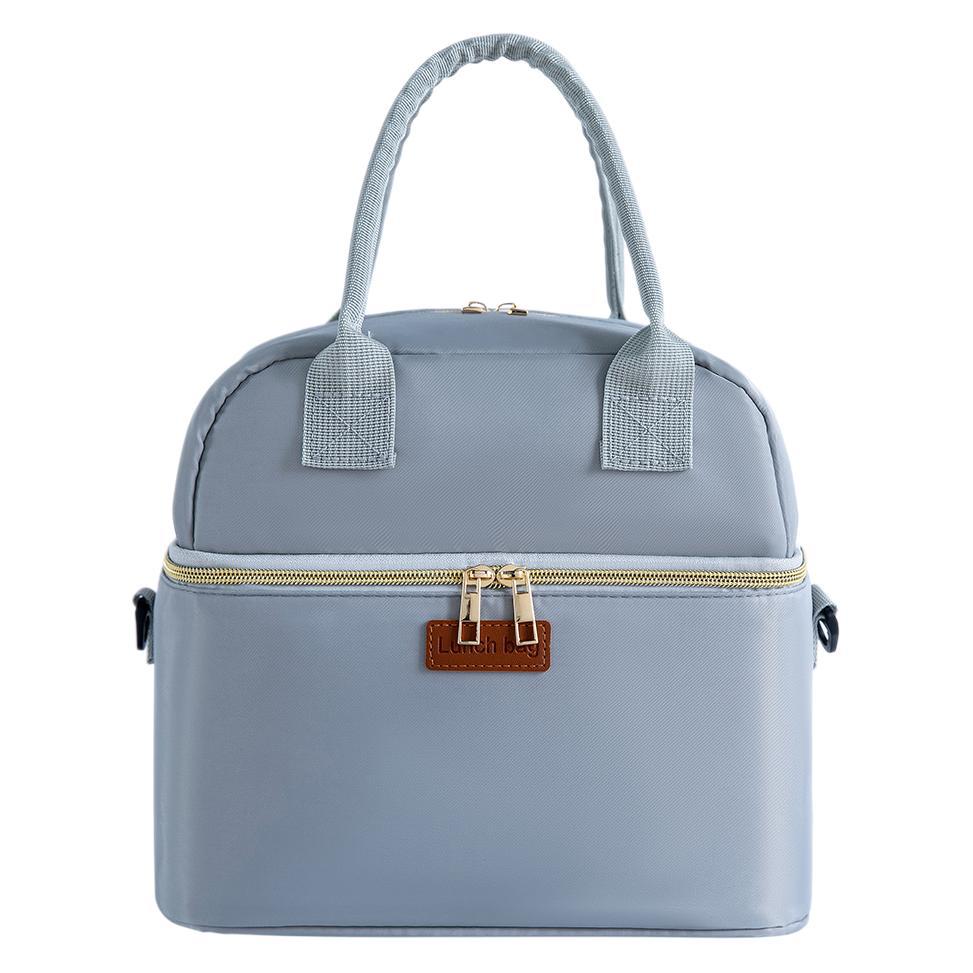 Waterproof Portable Double Layer Insulated Lunch Bag